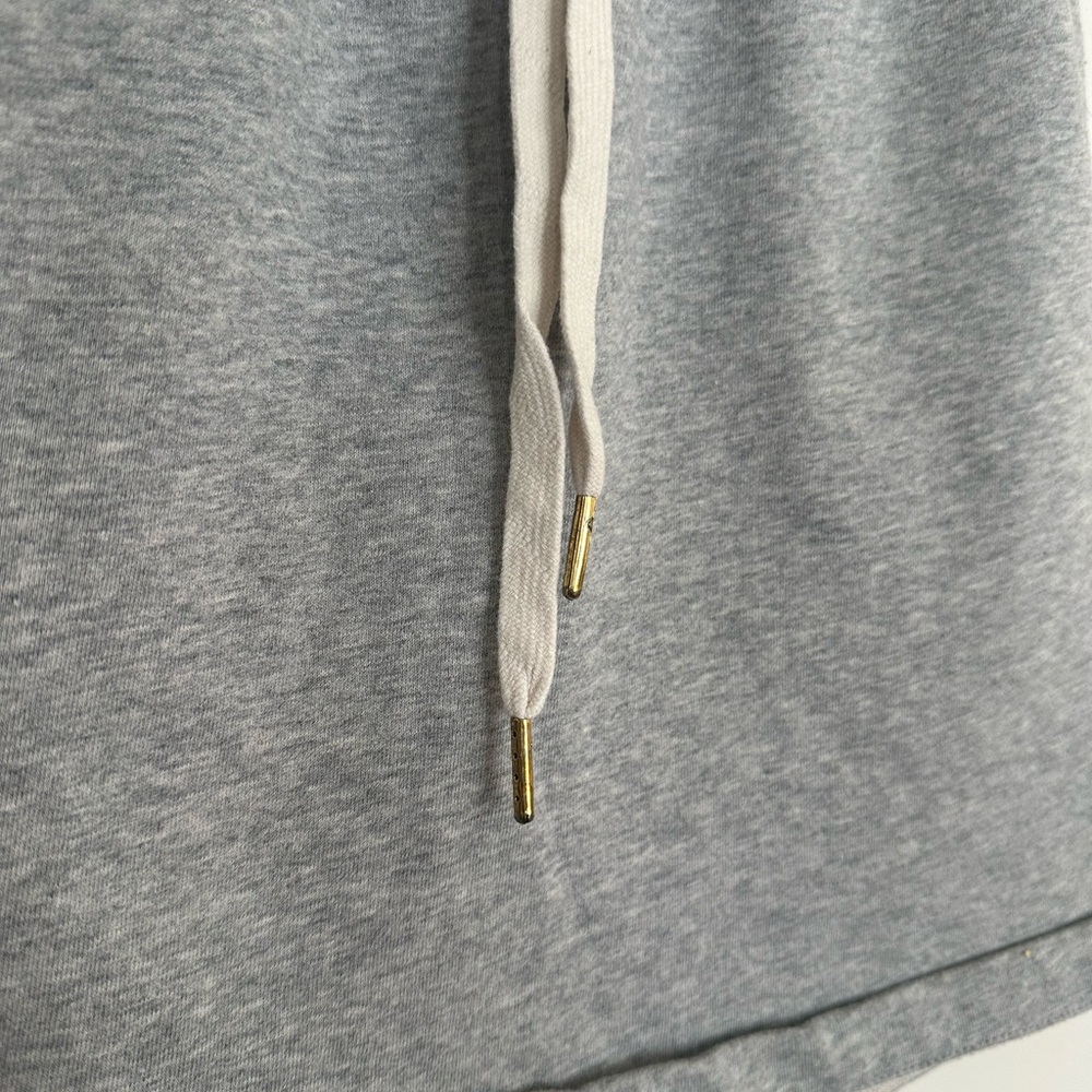 Umgee Gray Drawstring Sweat Skirt Casual Size Small EUC - Picture 2 of 5